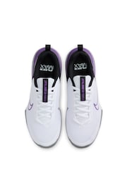 Nike White/Purple Air Max Alpha 6 Trainers - Image 5 of 11