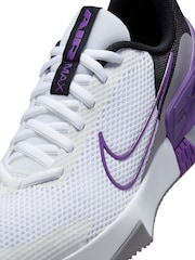 Nike White/Purple Air Max Alpha 6 Trainers - Image 9 of 11