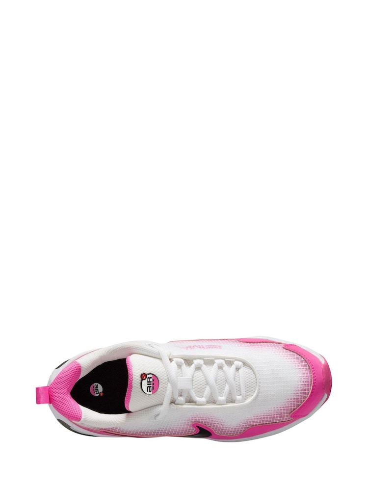 Nike White Youth Air Max Nova Trainers - Image 3 of 4