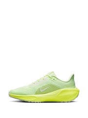 Nike Yellow Volt Youth Air Zoom Pegasus 41 Running Trainers - Image 2 of 11