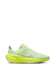 Nike Yellow Volt Youth Air Zoom Pegasus 41 Running Trainers - Image 3 of 11