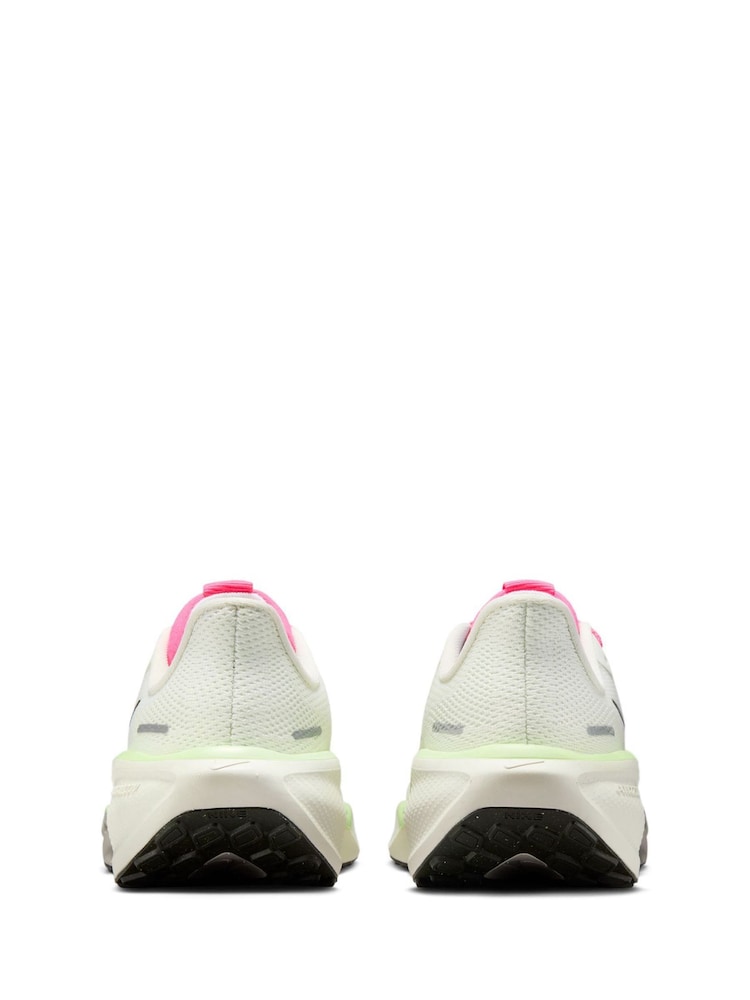 Nike Off White Pink Youth Air Zoom Pegasus 41 Running Trainers - Image 6 of 11