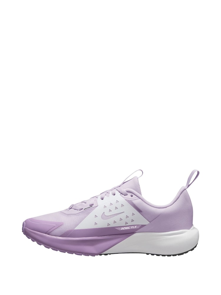 Nike Lilac Purple Orange Youth Sonic Fly Running Trainers - Image 2 of 4