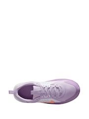 Nike Lilac Purple Orange Youth Sonic Fly Running Trainers - Image 3 of 4