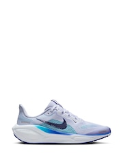 Nike Blue Void Youth Air Zoom Pegasus 41 Running Trainers - Image 1 of 11
