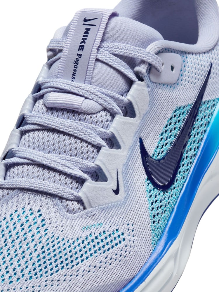 Nike Blue Void Youth Air Zoom Pegasus 41 Running Trainers - Image 10 of 11