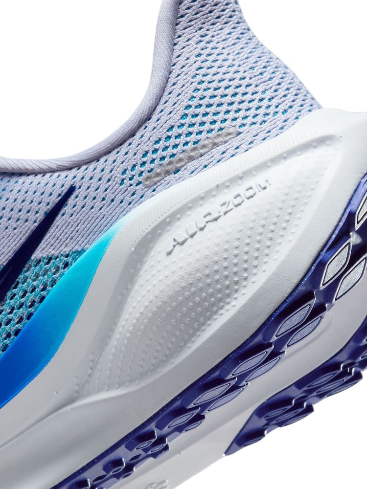 Nike Blue Void Youth Air Zoom Pegasus 41 Running Trainers - Image 11 of 11