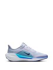 Nike Blue Void Youth Air Zoom Pegasus 41 Running Trainers - Image 3 of 11