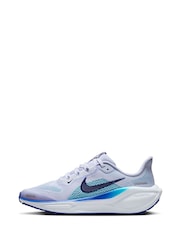 Nike Blue Void Youth Air Zoom Pegasus 41 Running Trainers - Image 4 of 11