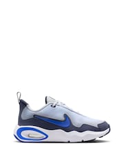 Nike Blue/Grey Youth Air Max Nova Trainers - Image 1 of 11