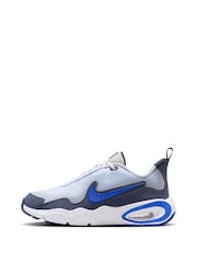 Nike Blue/Grey Youth Air Max Nova Trainers - Image 4 of 11