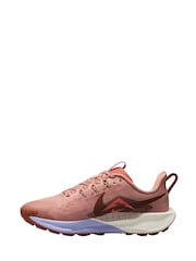 Nike Red Stardust Youth Pegasus Trail 5 Running Trainers - Image 2 of 4