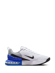 Nike White/Blue Air Max Alpha 6 Trainers - Image 1 of 12
