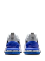 Nike White/Blue Air Max Alpha 6 Trainers - Image 6 of 12