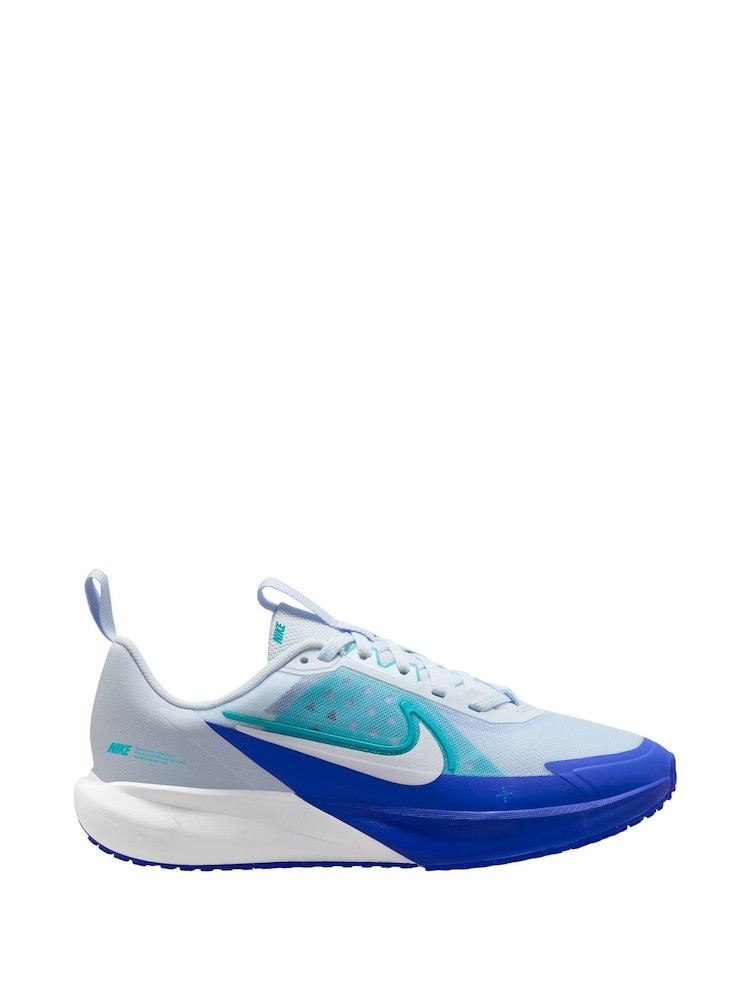 Nike Blue Tint Youth Sonic Fly Running Trainers - Image 1 of 4