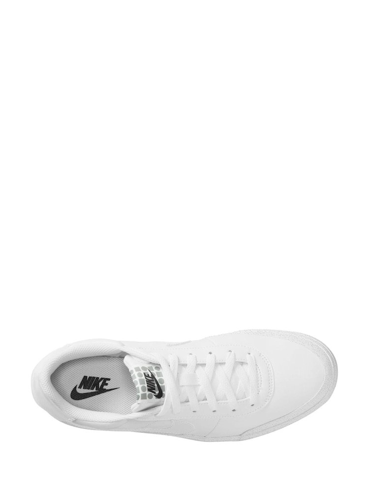 Blanc - Nike Court Shot Trainers - Image 3 of 4