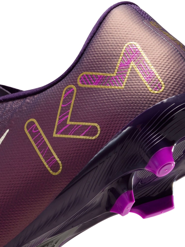 Nike Purple Adults Mercurial Vapor 16 Academy Kylian Mbappe Multi Ground Football Boots - Image 11 of 11