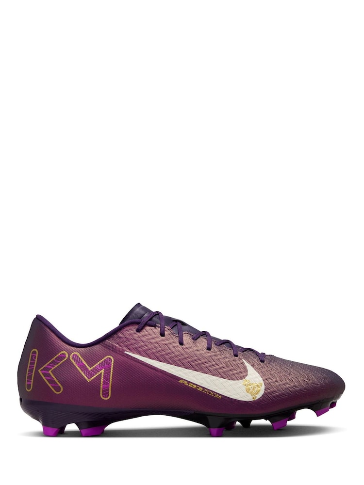 Buy Nike Purple Mercurial Vapor 16 Academy Kylian Mbappe Multi - Main Image