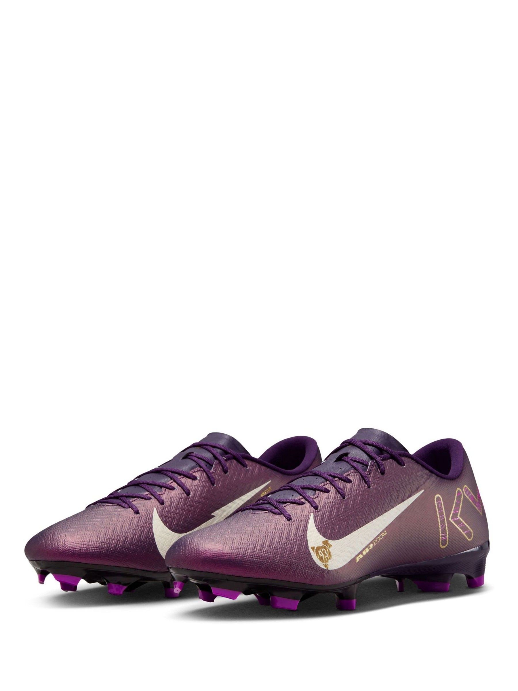 Buy Nike Purple Mercurial Vapor 16 Academy Kylian Mbappe Multi