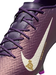 Nike Purple Adults Mercurial Vapor 16 Academy Kylian Mbappe Multi Ground Football Boots - Image 9 of 11