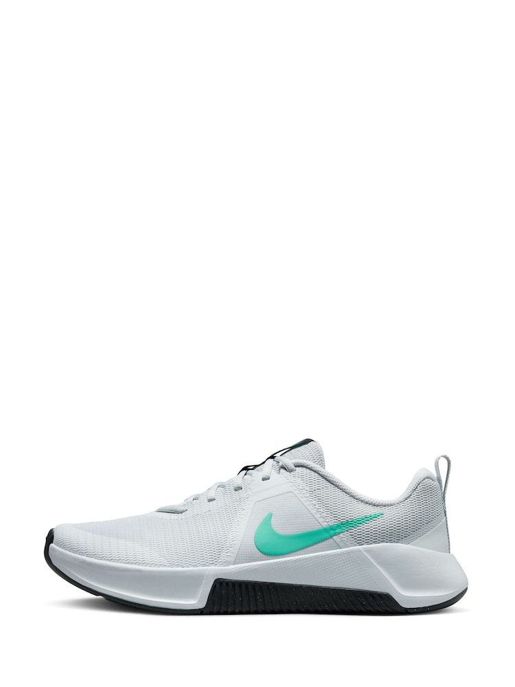 Nike White/Blue MC Trainer 3 Gym Trainers - Image 2 of 11