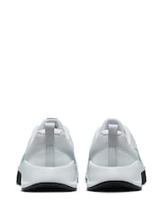 Nike White/Blue MC Trainer 3 Gym Trainers - Image 6 of 11