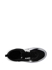 Черный/белый/серый - Nike Youth Sonic Fly Running Trainers - Image 4 of 4