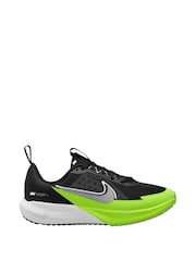 Nike Black/Lime Youth Sonic Fly Running Trainers - Image 1 of 4