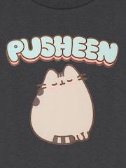 Vanilla Underground Grey Pusheen Girls Licensed T-Shirt - Image 6 of 6