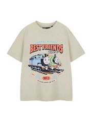 Vanilla Underground Cream 100% Cotton Thomas and Friends Boys Licensed T-Shirt - Image 1 of 6