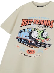Vanilla Underground Cream 100% Cotton Thomas and Friends Boys Licensed T-Shirt - Image 4 of 6