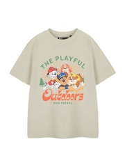 Vanilla Underground Cream Kids Unisex Paw Patrol Licensed 100% Cotton T-Shirt - Image 1 of 6