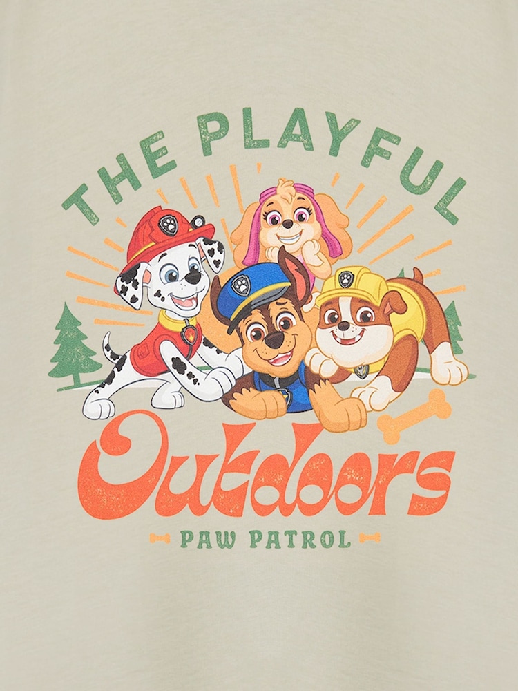 Vanilla Underground Cream Kids Unisex Paw Patrol Licensed 100% Cotton T-Shirt - Image 6 of 6