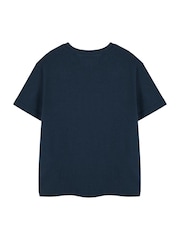 Vanilla Underground Blue Boys Top Gun Licensed 100% Cotton T-Shirt - Image 2 of 6