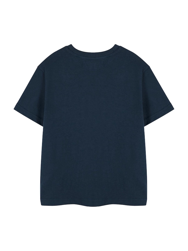 Vanilla Underground Blue Boys Top Gun Licensed 100% Cotton T-Shirt - Image 2 of 6