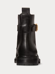 Lauren Ralph Lauren Eldridge Burnished Leather Boots - Image 2 of 4