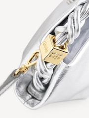 Ganni Silver Small Mini Bou Print Bag - Image 5 of 7