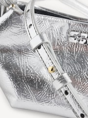 Ganni Silver Small Mini Bou Print Bag - Image 7 of 7