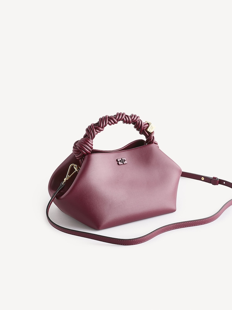 Ganni Red Small Mini Bou Print Bag - Image 2 of 7