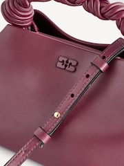 Ganni Red Small Mini Bou Print Bag - Image 7 of 7