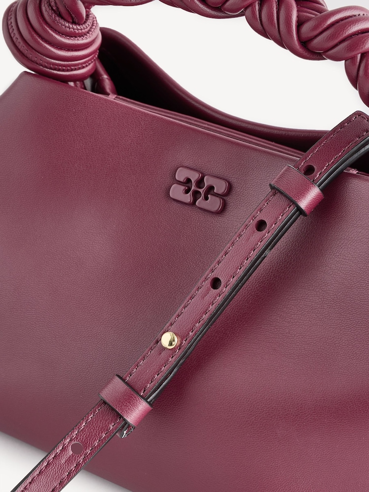 Ganni Red Small Mini Bou Print Bag - Image 7 of 7