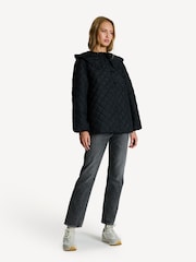 GANNI Black Ripstop Quilt Jacket - Image 3 of 7