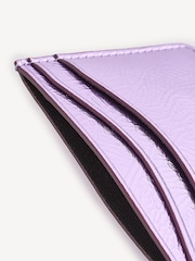 GANNI Pink Bou Leather Card Holder - Image 6 of 6