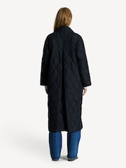 GANNI Black Ripstop Quilt Coat - Image 2 of 7