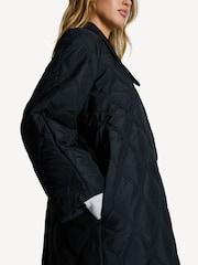 GANNI Black Ripstop Quilt Coat - Image 6 of 7