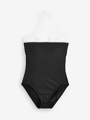 Lauren Ralph Lauren Bel Air Modern Bandeau Mio Black Swimsuit - Image 6 of 6