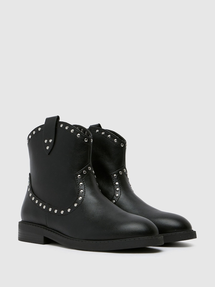 črna - Schuh škornji Cactus Western - Slika 2 iz 4 črna - Schuh škornji Cactus Western - Slika 2 iz 4