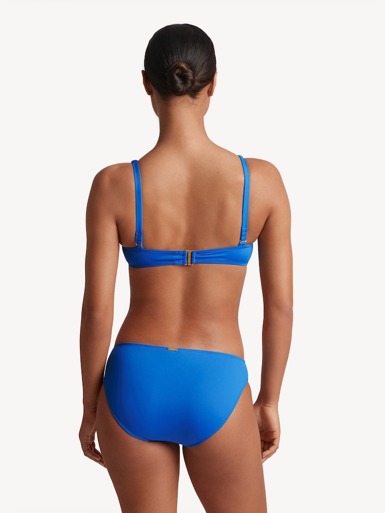 Lauren Ralph Lauren Orange Beach Club Solids Macrame Ring Bikini Bottom - Image 2 of 5