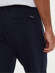 Threadbare Blue Open Hem Pique Joggers - Image 4 of 4