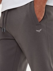 Threadbare Dark Grey Cotton Blend Joggers - Image 4 of 4